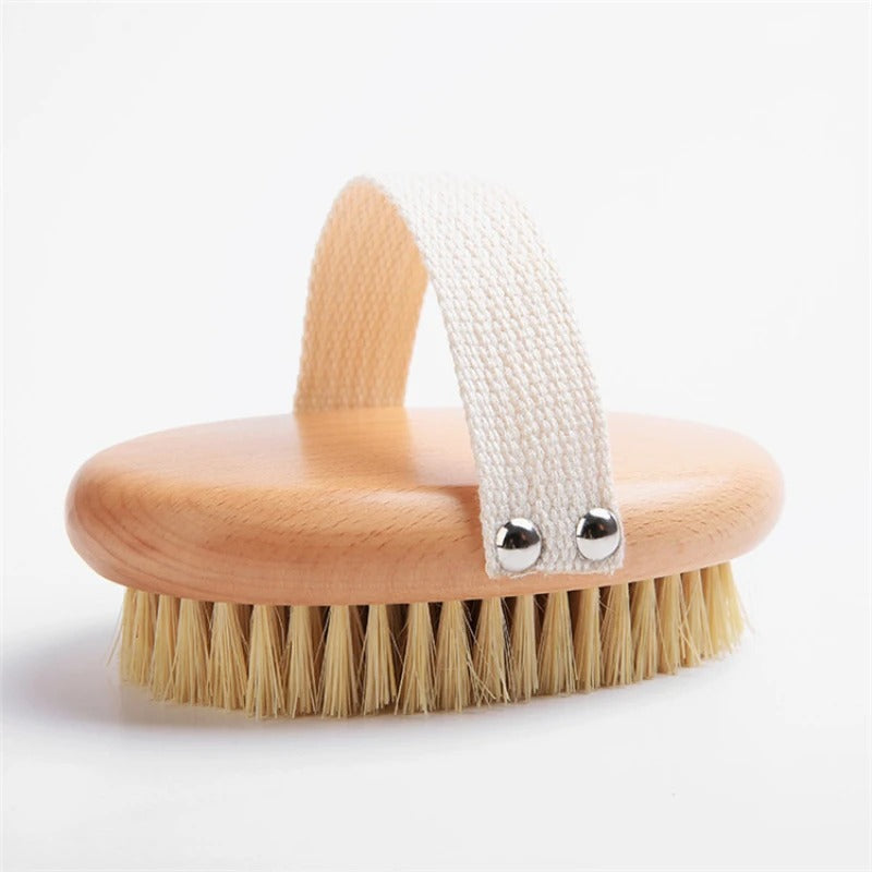 Brosse de Massage à Sec Naturelle pour le Corps